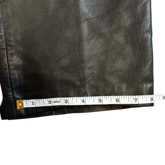 Vintage North Beach Leather - Michael Hoban Black Lambskin Pants- Men’s Size 34 - Picture 11 of 15
